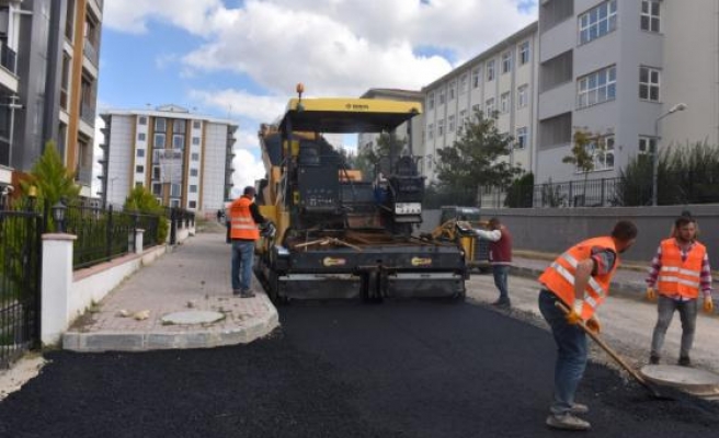 Yeni Mahalle’ye 18 bin 600 ton asfalt