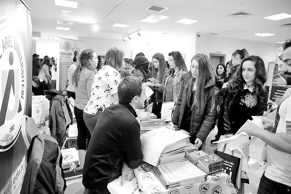 Hayallerindeki üniversitelerin temsilcilerinden bilgi aldılar