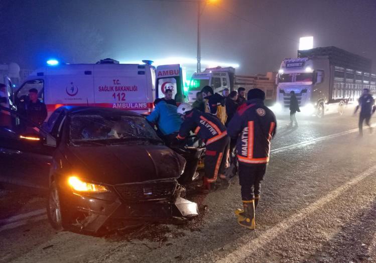 Malatya’da kaza 1 ölü 5 yaralı