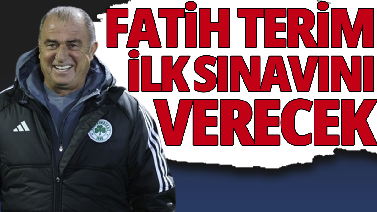 Fatih Terim ilk sınavını verecek 'Panathinaikos'un başında ilk maç yarın'