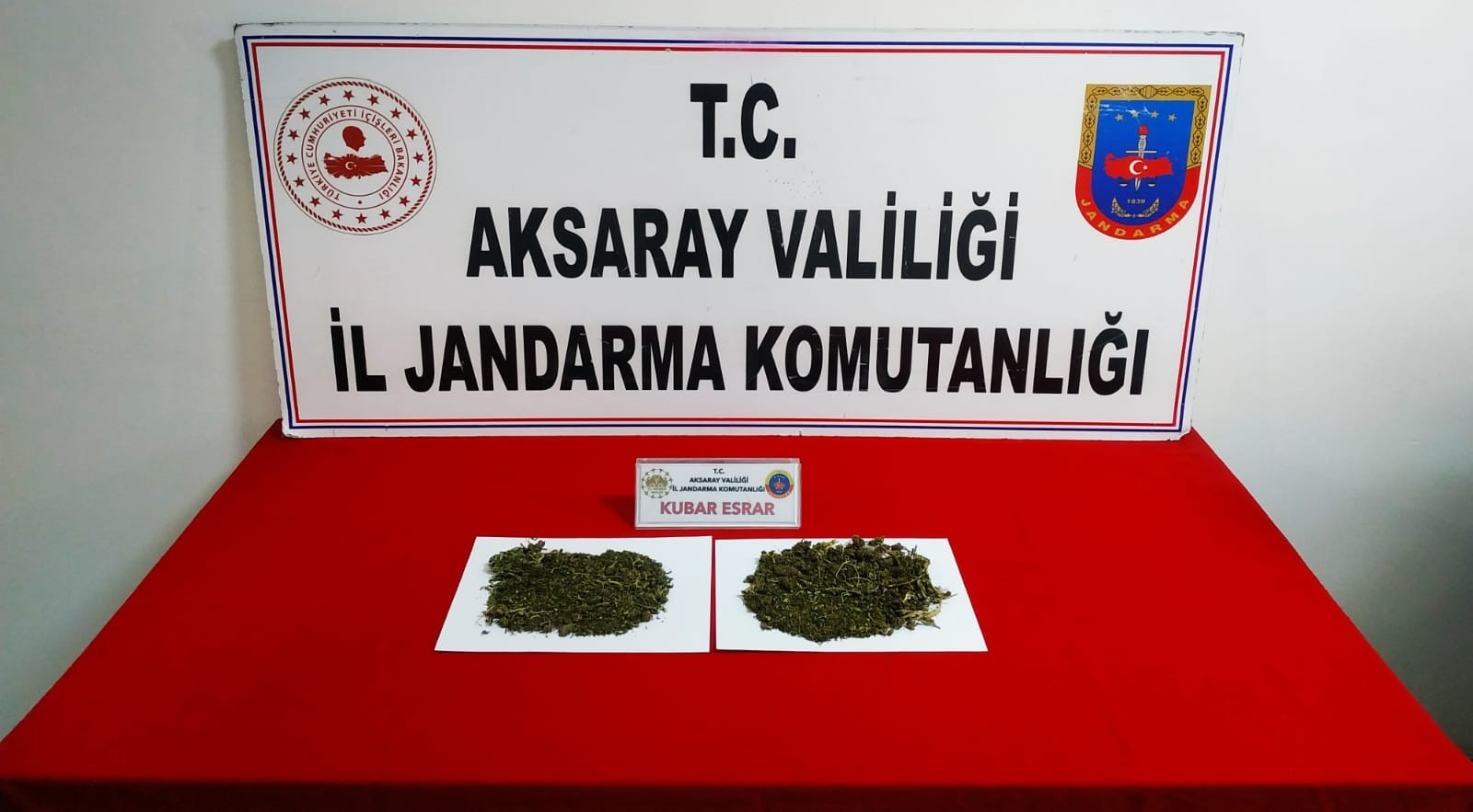 Aksaray'da uyuşturucu operasyonu