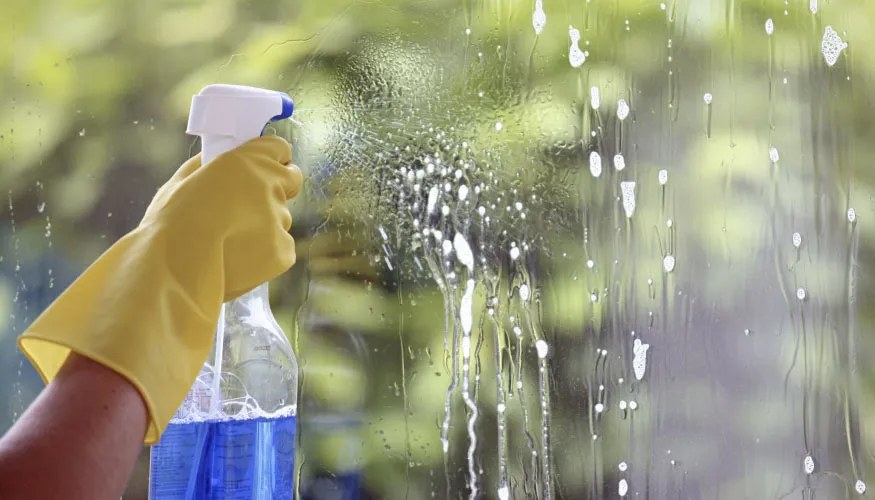 Yenilikçi yöntemle cam temizliği