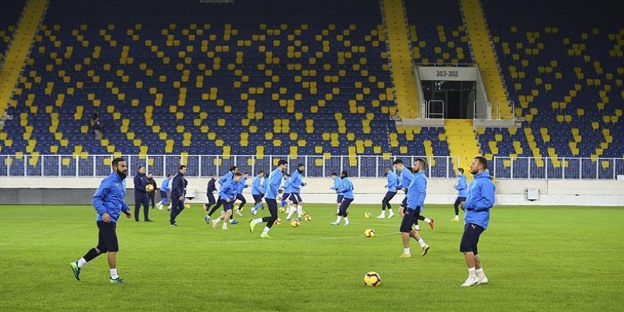 MKE Ankaragücü Eryaman Stadı'nda çalıştı