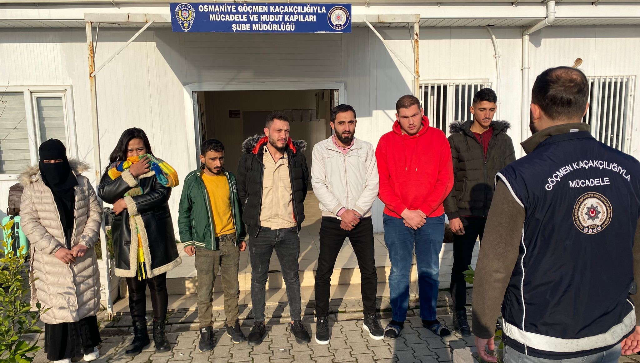 Osmaniye’de 7 kaçak göçmen yakalandı