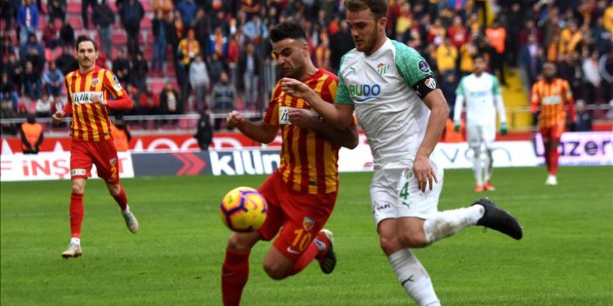 Kayseri'de puanlar paylaşıldı