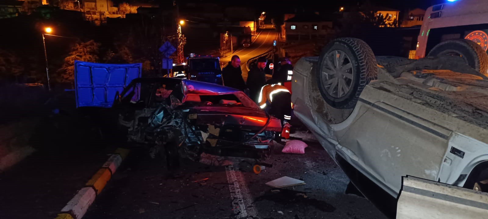 Nevşehir’de trafik kazası 1 kişi öldü 3 yaralı