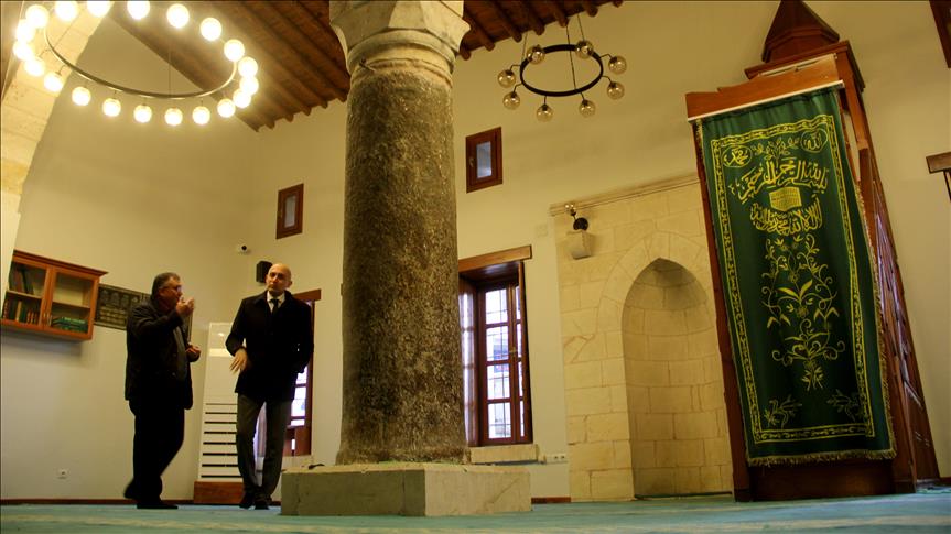 Hatay'da tarihi Sarımiye Cami yeniden ibadete açıldı