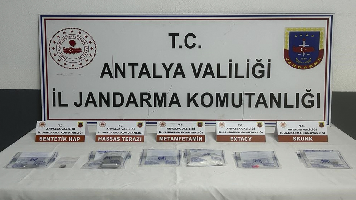 Manavgat’ta uyuşturucu operasyonu