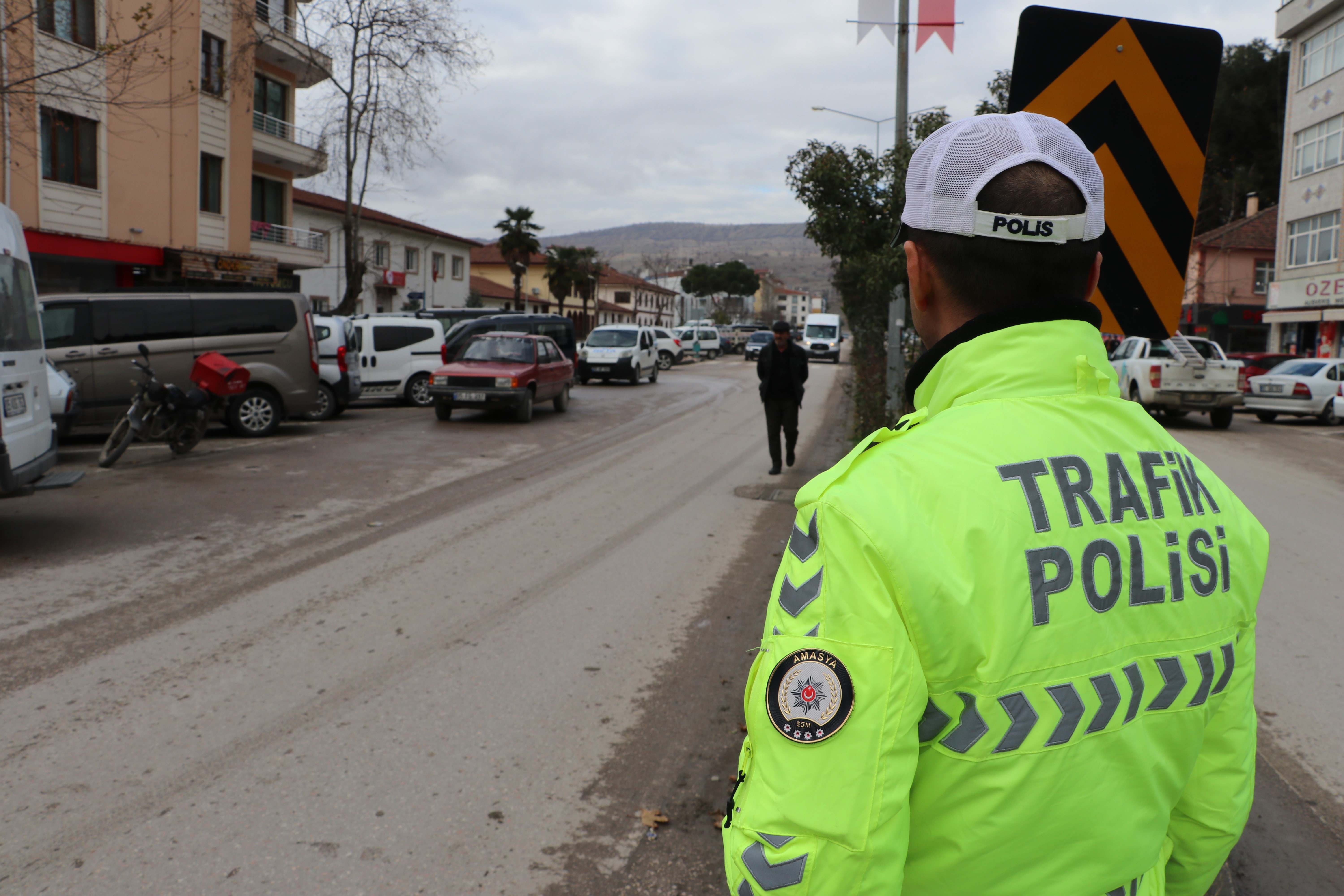 Amasya Taşova polisi ile trafik güvende