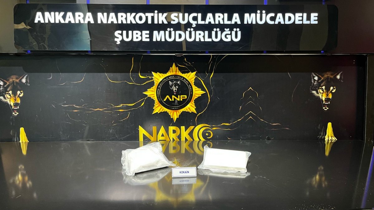 Ankara'da kokain ele geçirildi