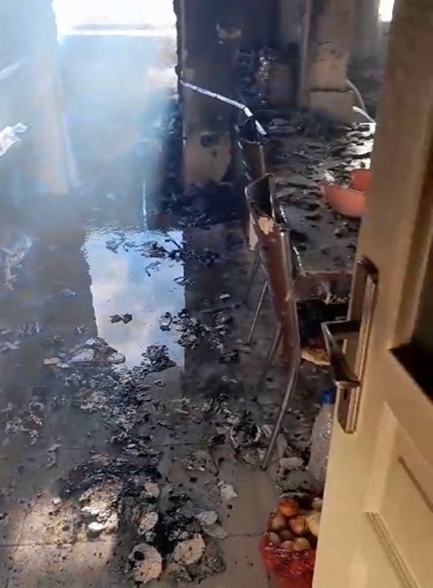 Giresun’da bir binada yangın çıktı