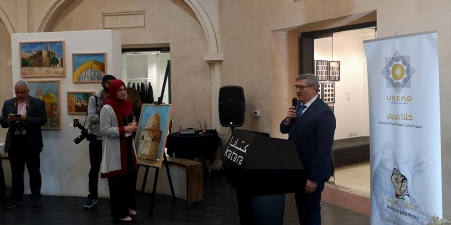 Doha'da Kudüslü kadınlara destek sergisi