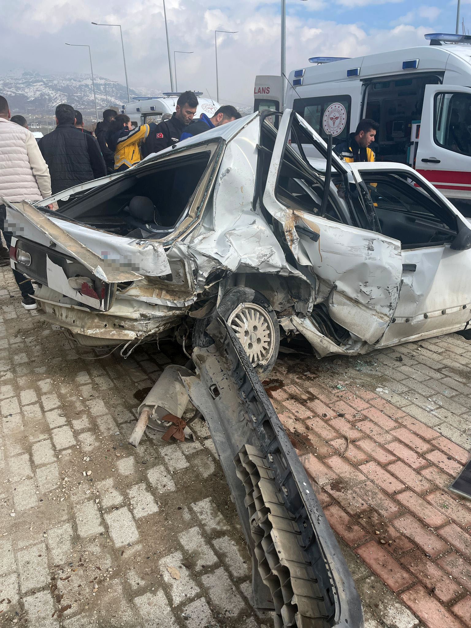 Şırnak’ta trafik kazası '4 yaralı'