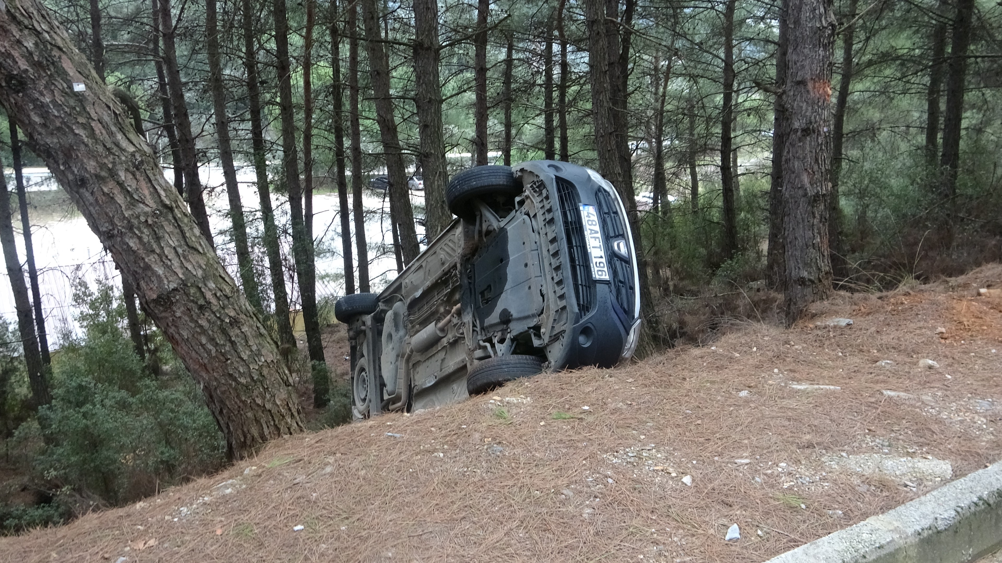 Menteşe’de yaşanan trafik kazası sonucunda 1 kişi yaralandı