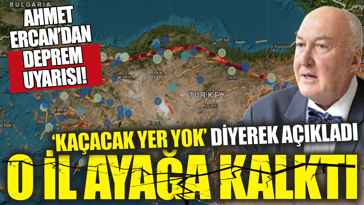 Övgün Ahmet Ercan kaçacak yer yok diyerek açıkladı ‘O il ayağa kalktı’