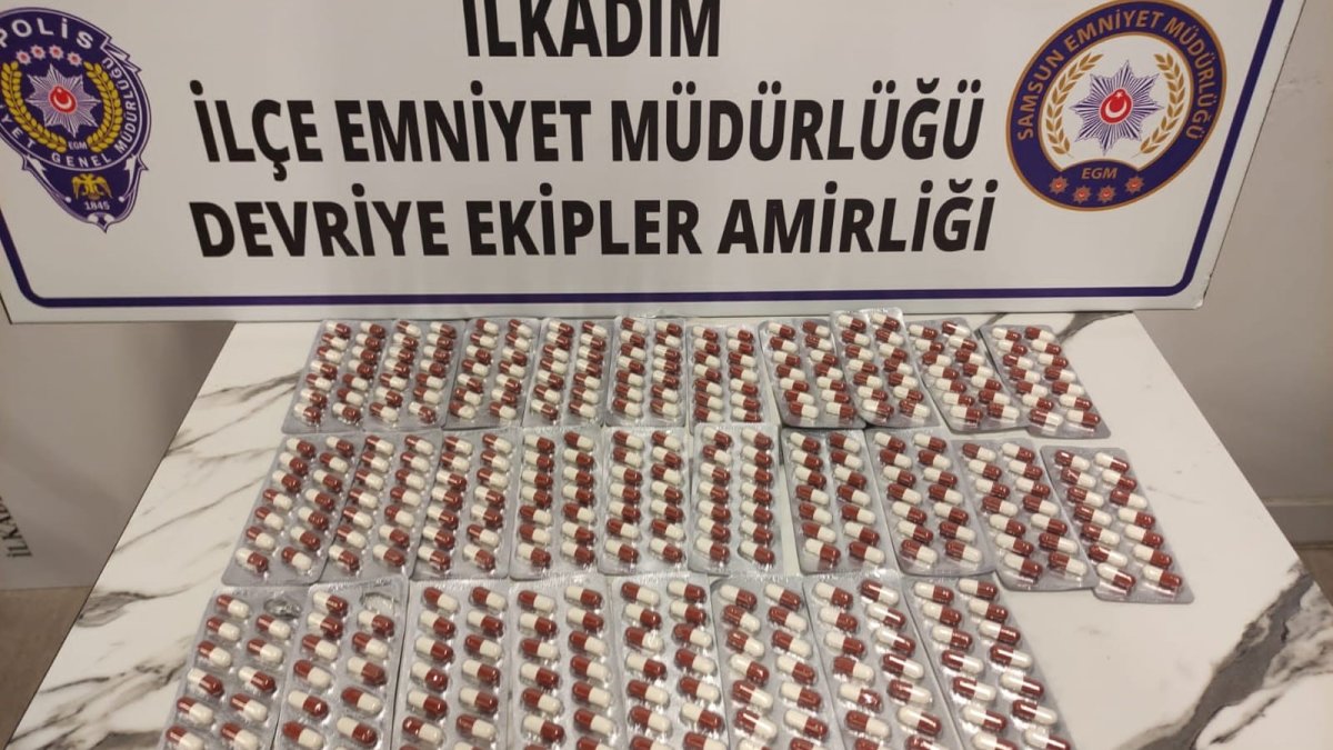 Samsun'da poşet içerisinde uyuşturucu ele geçirildi