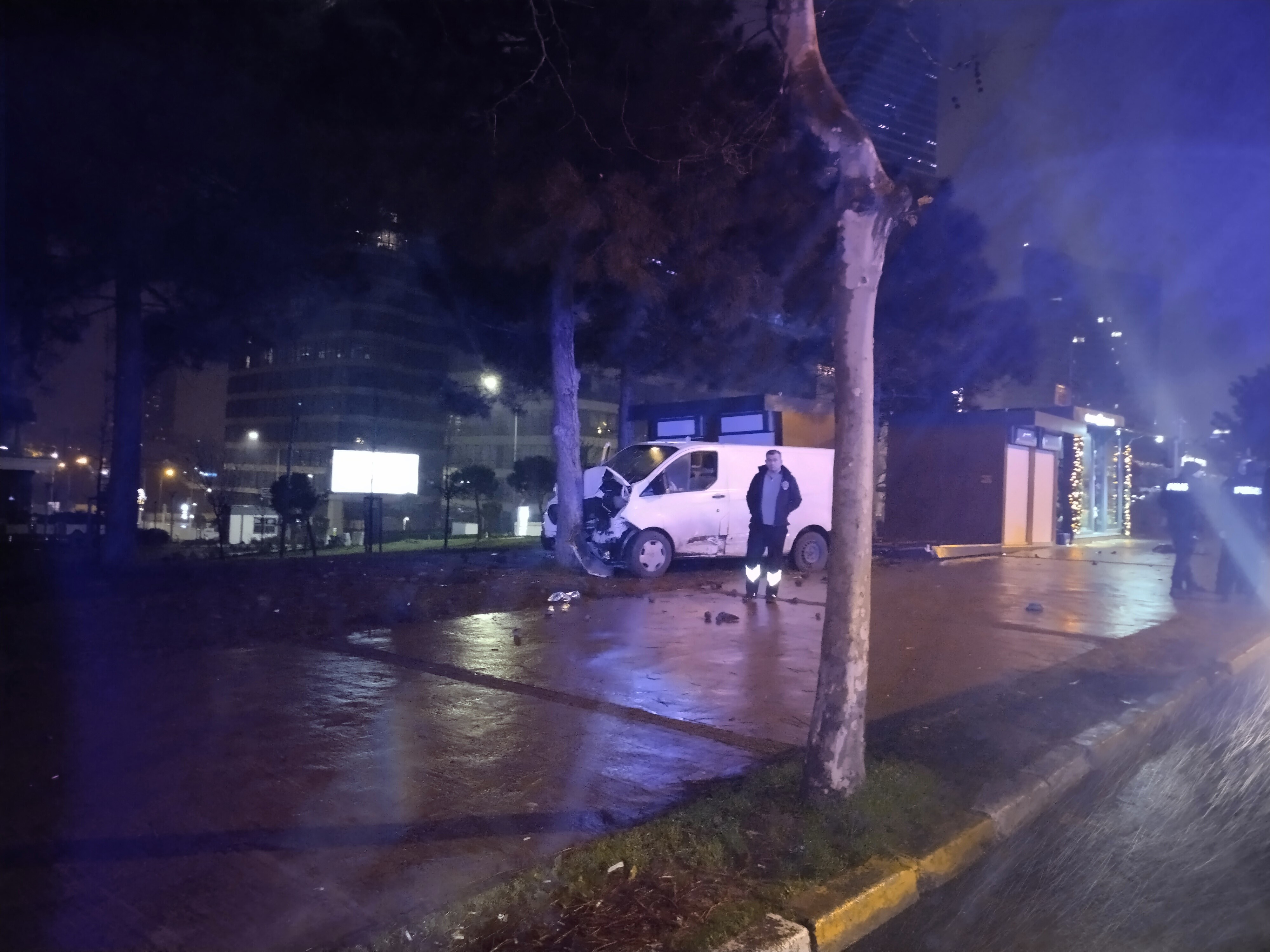 Ataşehir'de trafik kazası
