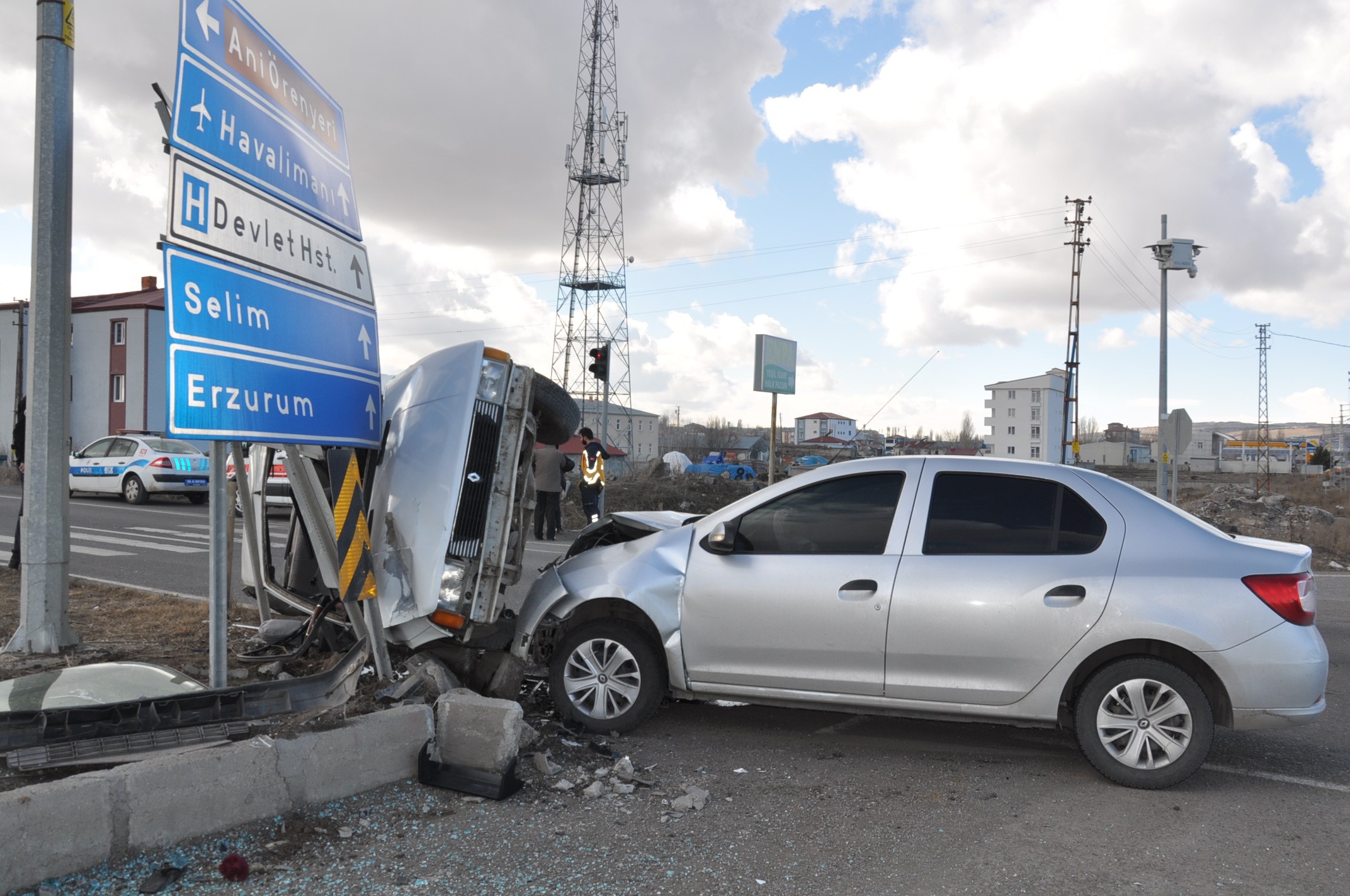 Kars’ta trafik kazası