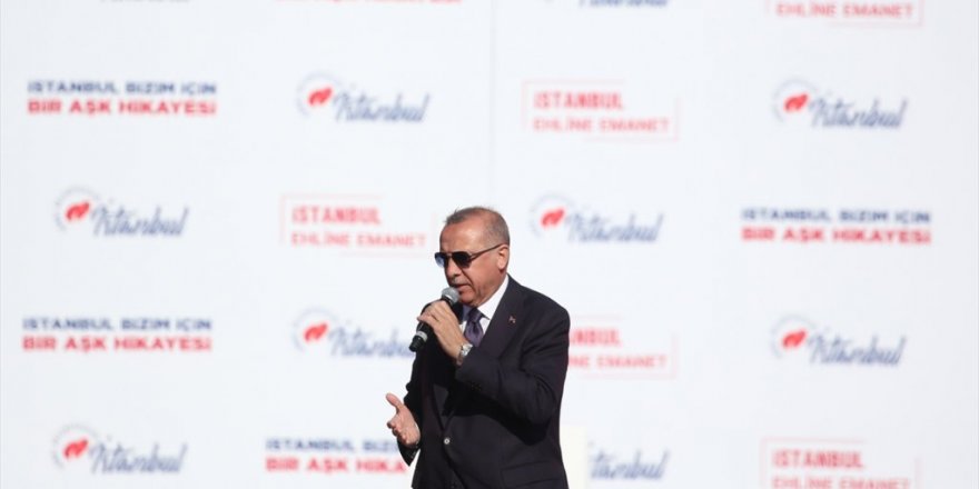 Erdoğan, Yenikapı mitinginde konuştu