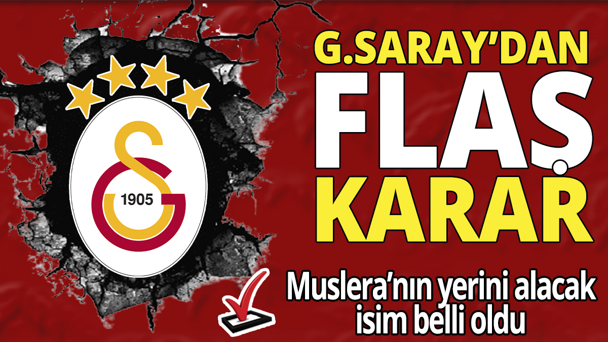 Galatasaray'dan flaş karar ‘Muslera’nın yerini alacak isim belli oldu’