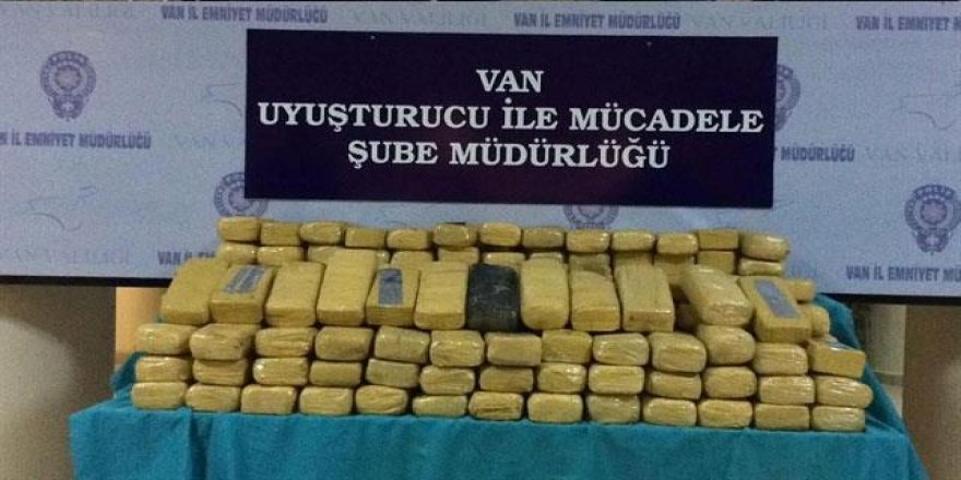 Van'da uyuşturucu operasyonu