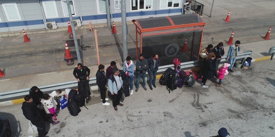 Edirne'de "düzensiz göçmen" hareketliliği