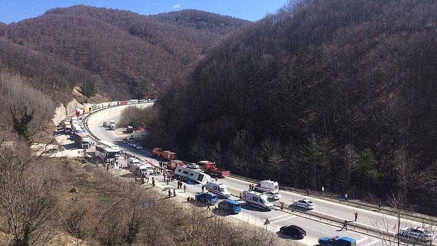 Otobüs faciası 7 ölü