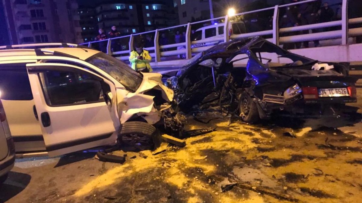 Alanya'daki zincirleme kazada 2 ölü kişi öldü