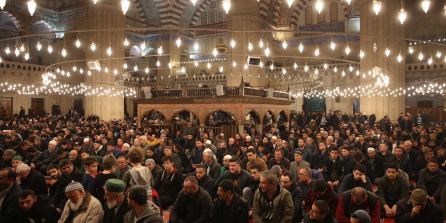 Selimiye'de Berat Kandili coşkusu