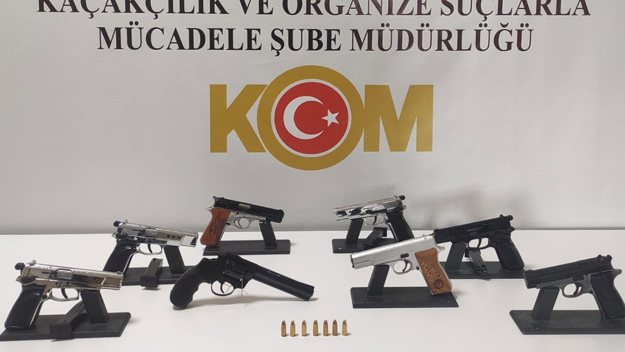 Samsun'da silah kaçakçılığı operasyonu