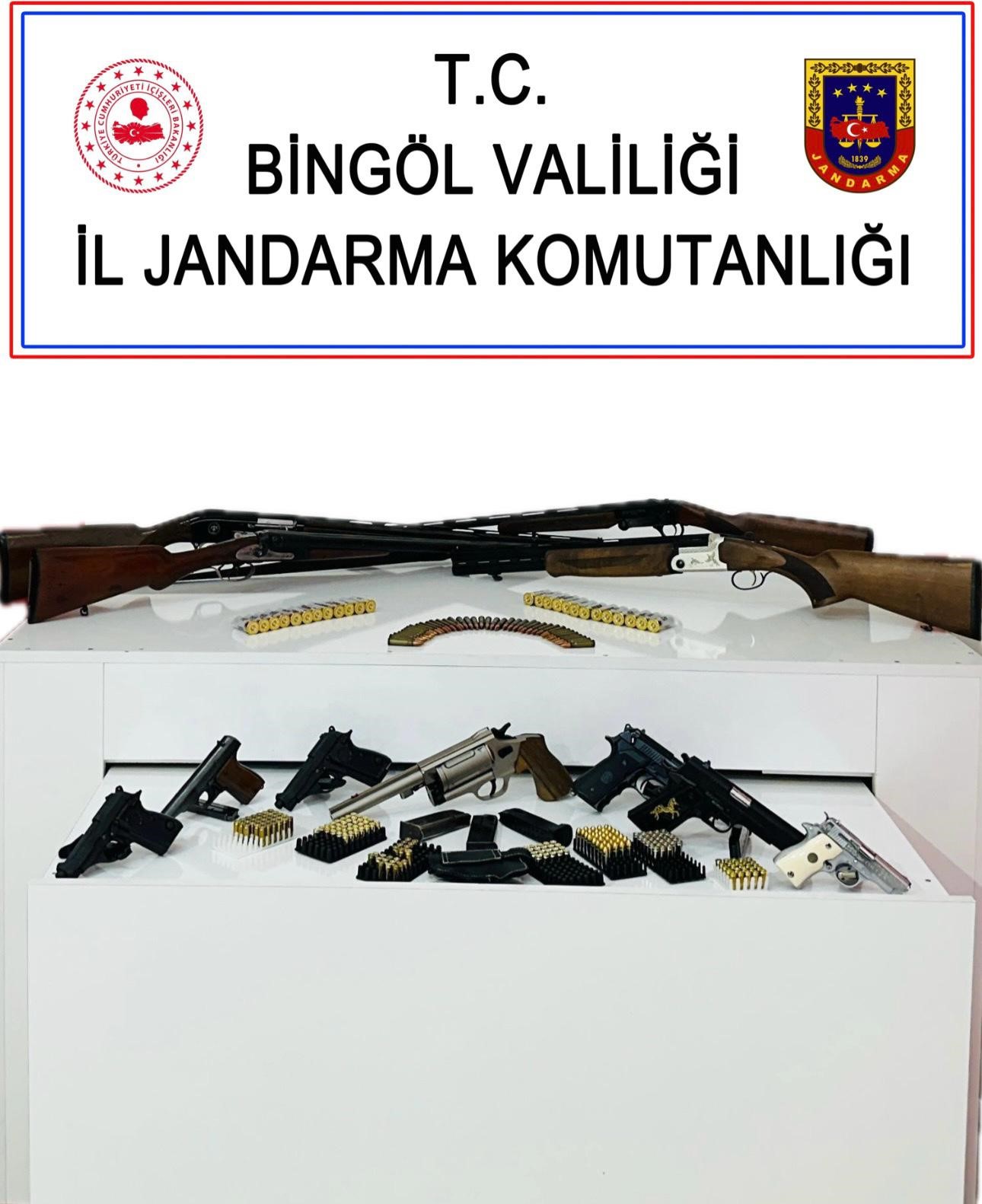 Bingöl’de silah kaçakçılığı operasyonu '1 gözaltı'