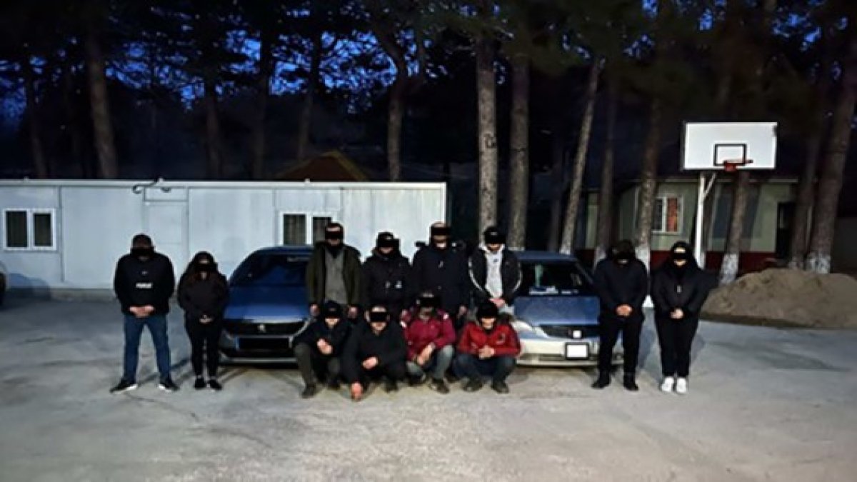Kırklareli'de kaçak göçmen operasyonu '8 kişi yakalandı'