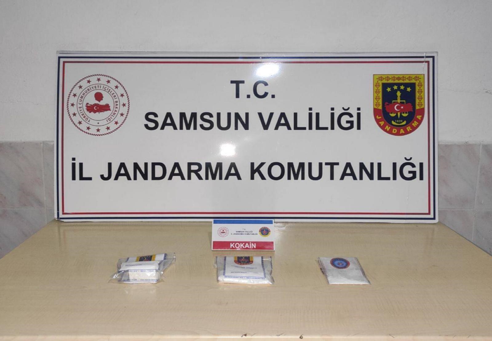 Samsun'da kokain ele geçirildi '2 gözaltı'