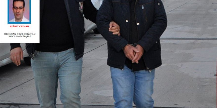'Mavi' kategorideki terörist yakalandı