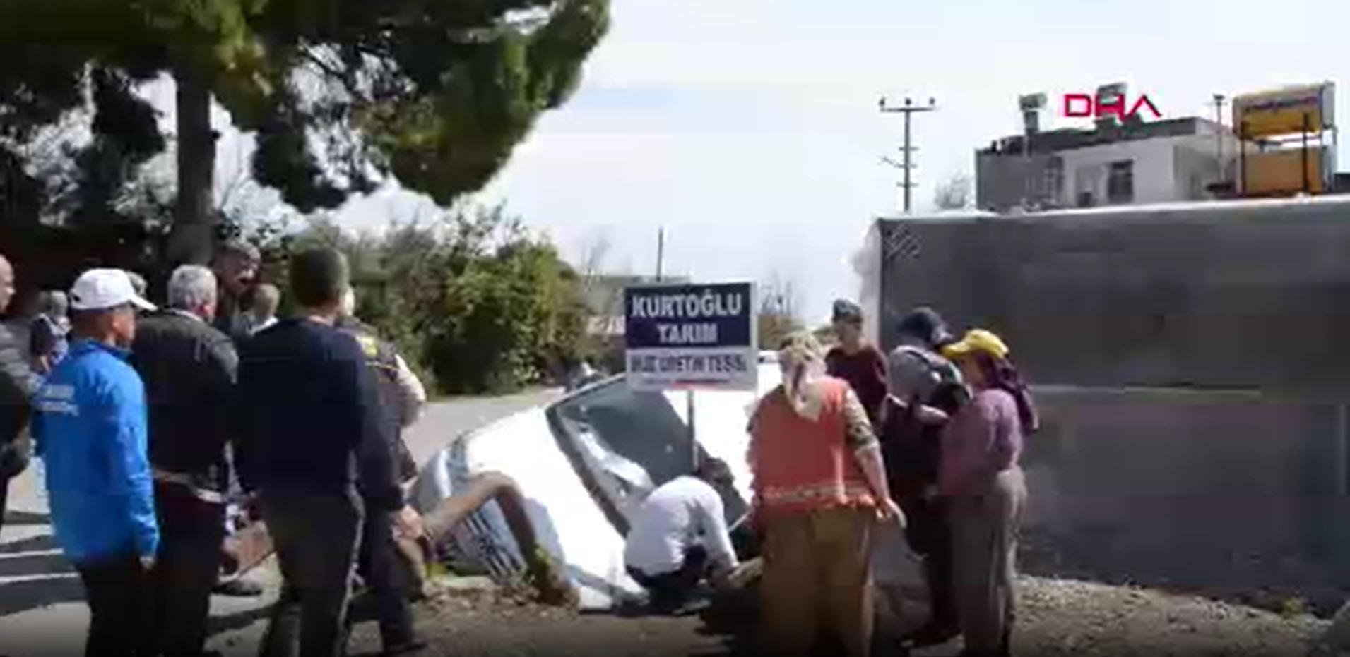 Antalya Serik’te kaza ‘1 kişi yaralandı