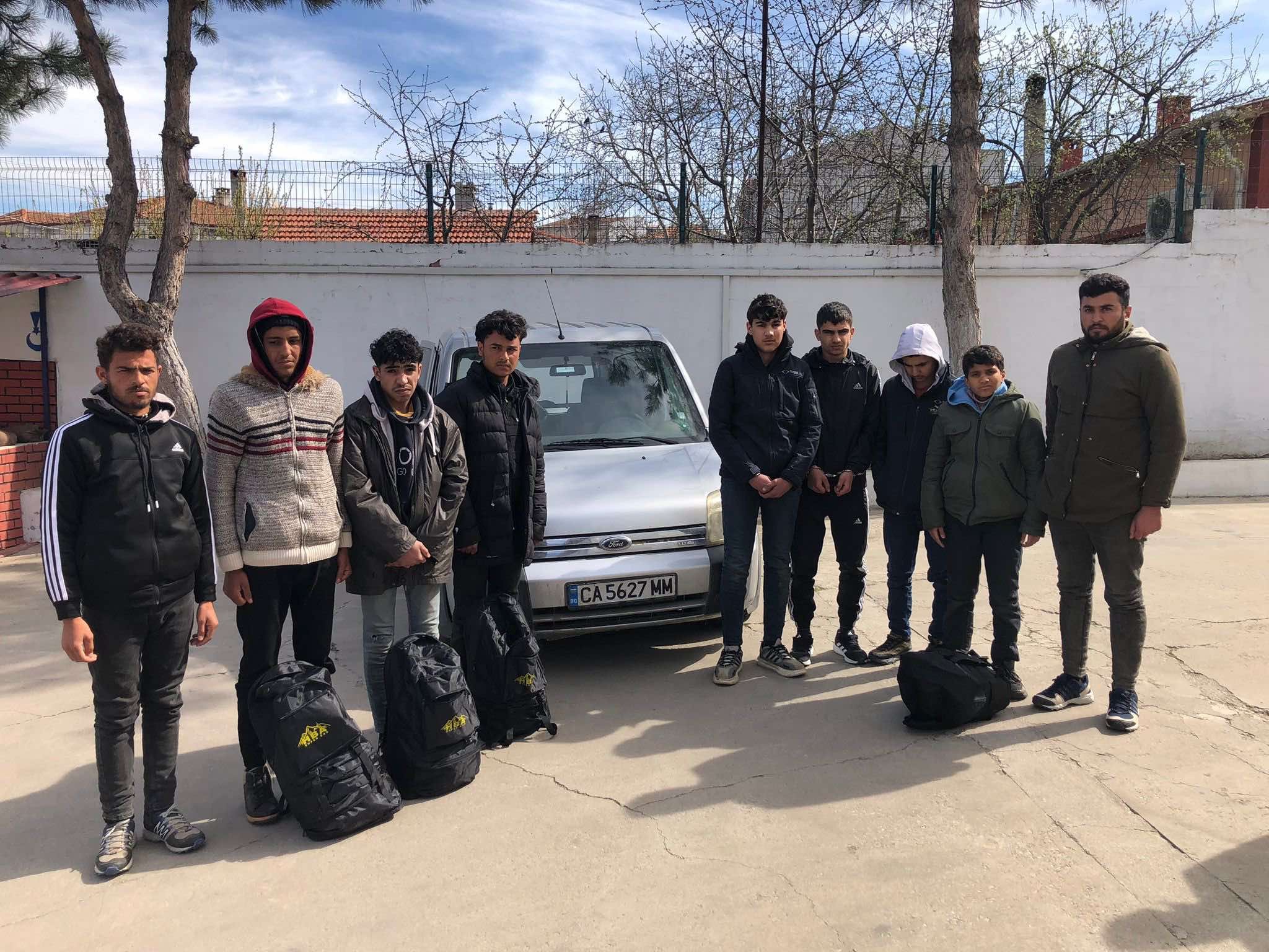 Edirne'de kaçak göçmenler yakalandı