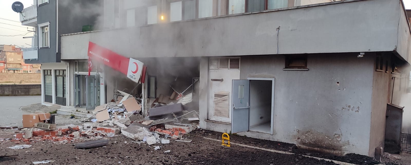 Bursa’da otelin kazan dairesinde patlama meydana geldi