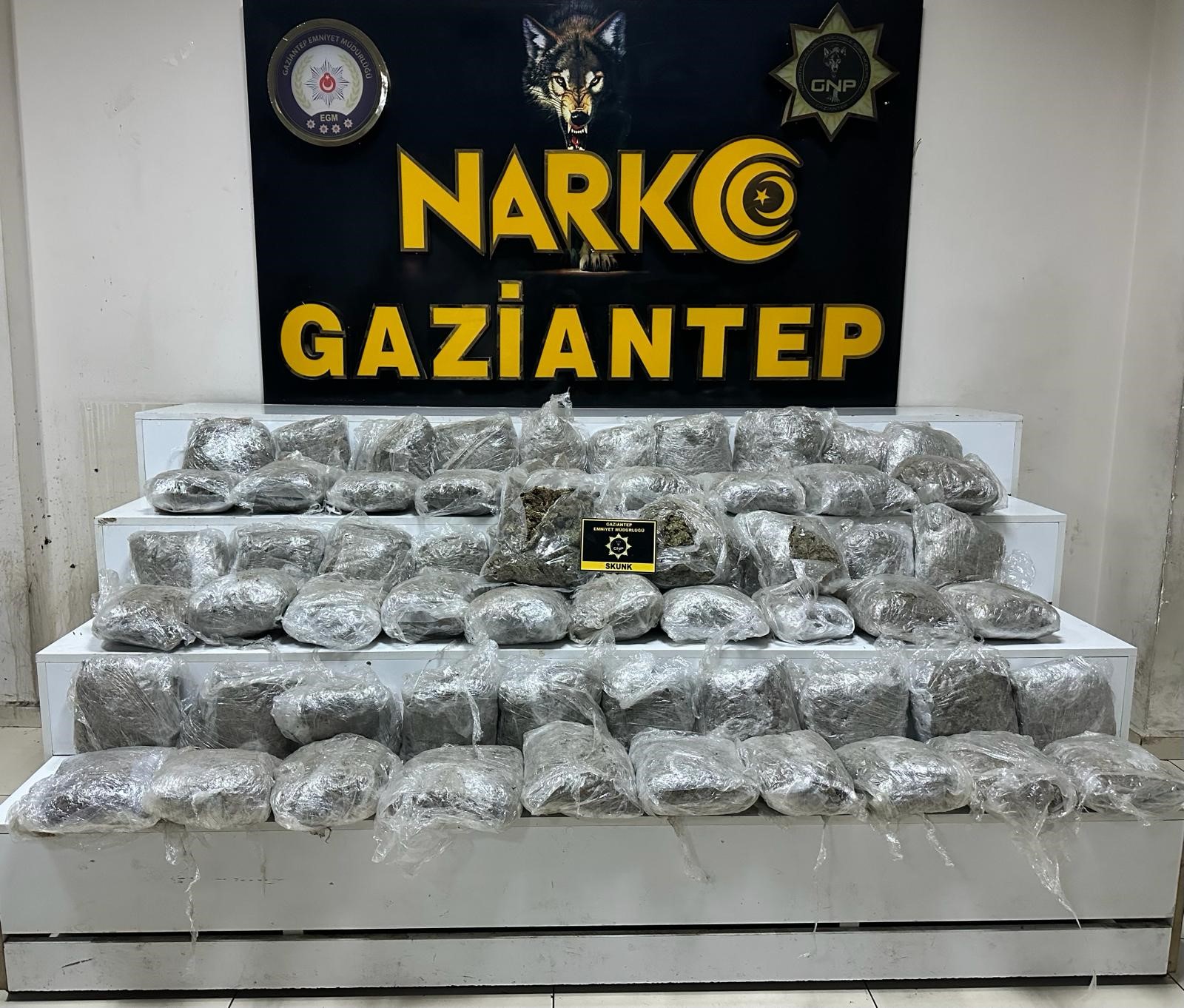 Gaziantep'te uyuşturucu operasyonu '184 tutuklama'