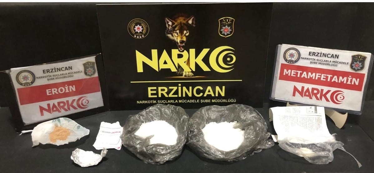 Erzincan'da uyuşturucu operasyonu '1 tutuklama'