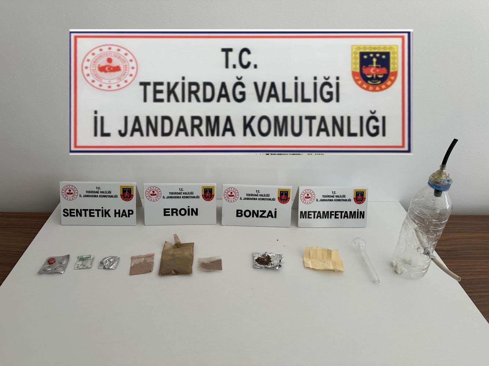 Tekirdağ'da uyuşturucu operasyonu! 15 şüpheli yakalandı