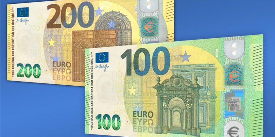 Yeni 100 ve 200 avroluk banknotlar tedavülde