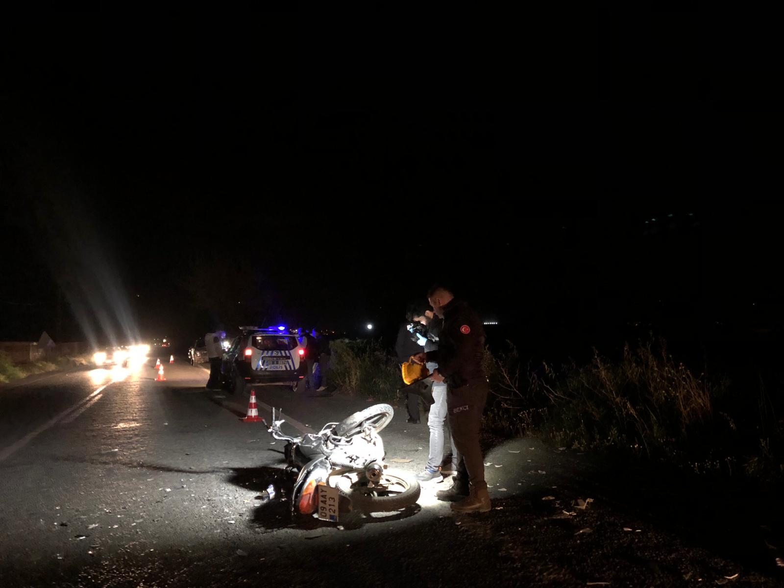 Aydın'da pikap ile motosiklet çarpıştı: 2 ağır yaralı