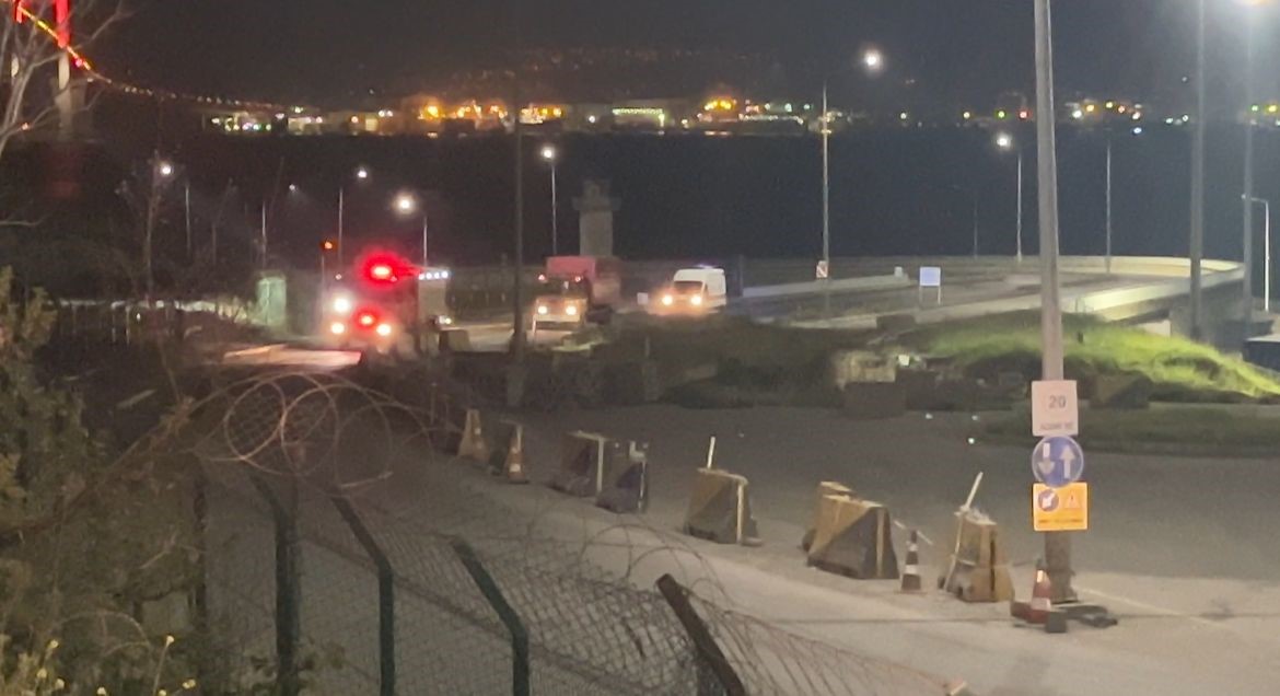 Beldeport limanındaki gemide yangın çıktı 2 yaralı
