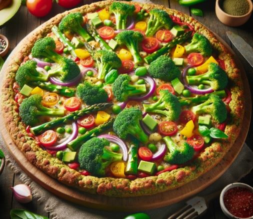 Kalorisi düşük brokoli pizza tarifi