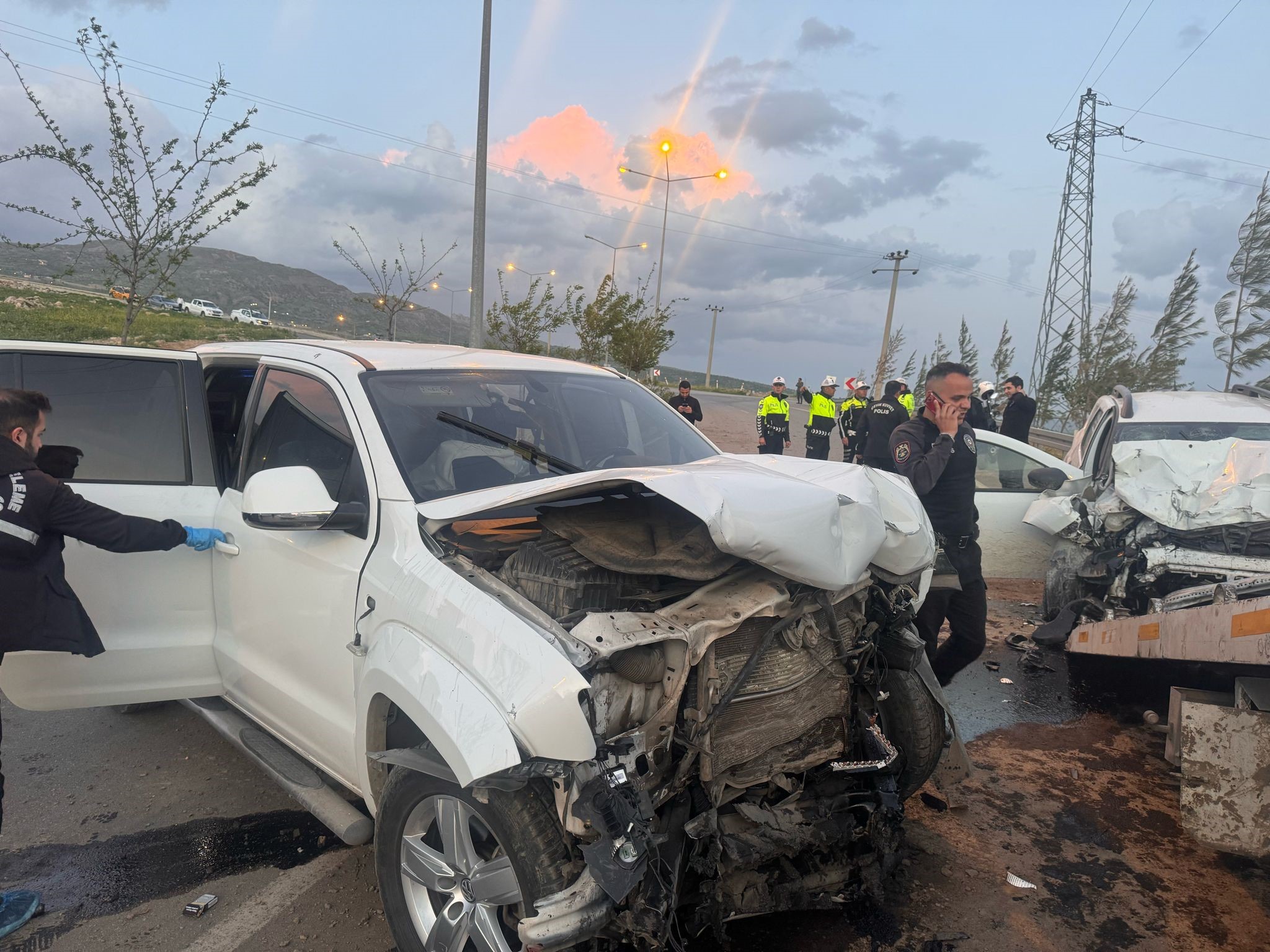 Şırnak'ta trafik kazası 2 ölü 3 yaralı