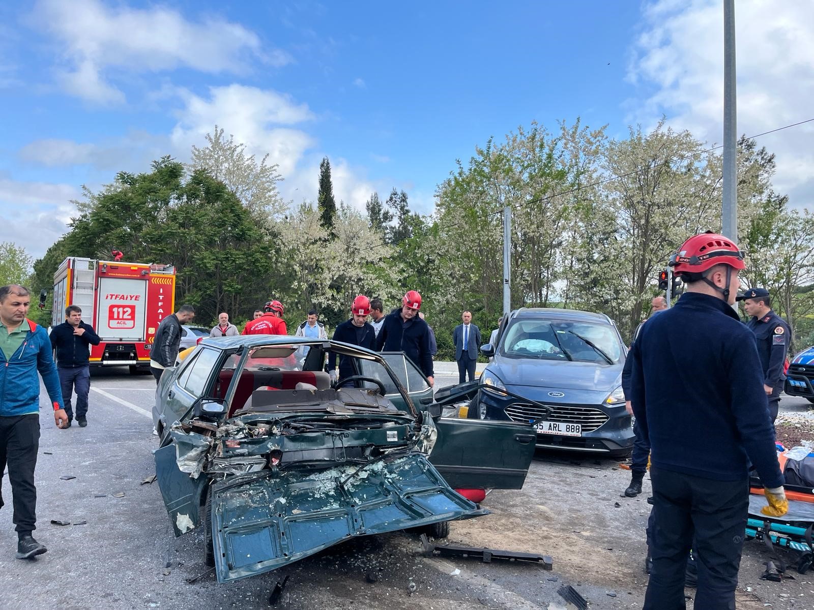 Balıkesir'de trafik kazası