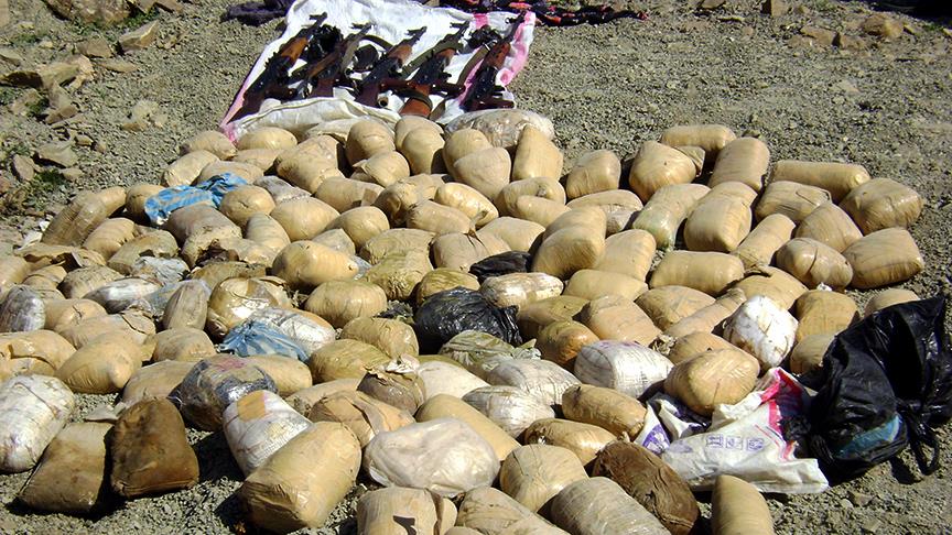 Diyarbakır'da 11 günde 1 ton 98 kilogram esrar ele geçirildi