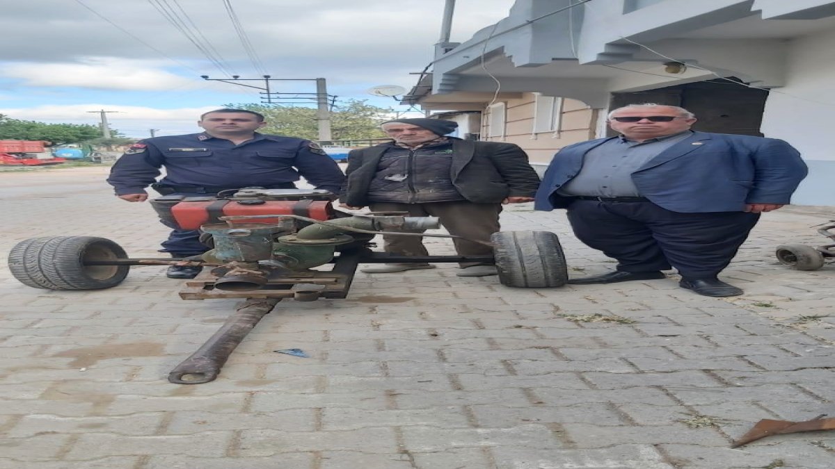 Bursa’da su motoru hırsızlarını jandarma enseledi