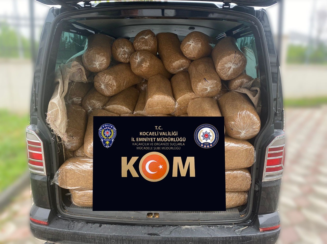 Kaçakçılık ekipleri 1 ton 100 kilo gümrük kaçağı tütün ele geçirdi