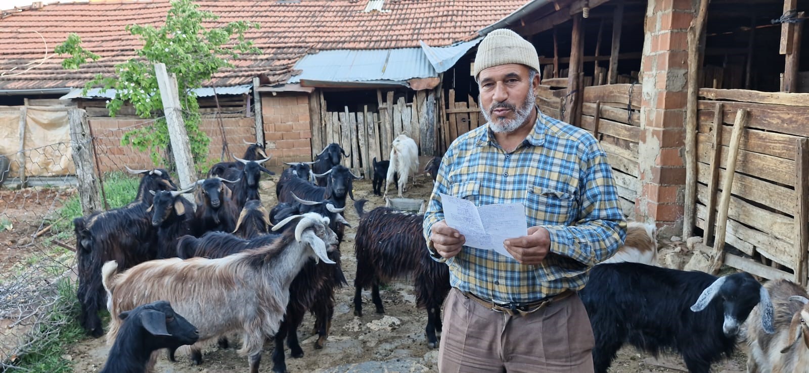 Denizli'de keçi otlatan çobanın besteleri hayran bırakıyor